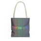 Bespattered Facade Everything is Fine Eco-Friendly Carryall Tote Bag
