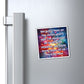 Bespattered Facade "Man on the Moon" Refrigerator Magnet