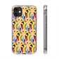 Bespattered Facade 90s Flashback Rainbow Trolls Clear Case