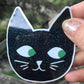 Glitter Cat Head Sticker