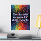 Bespattered Facade Don't Make Excuses Rainbow Giclée Archival Matte Paper Prints