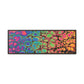 Bespattered Facade Neon Goodness Framed Canvas Art Print | 3 Frame Colors | Multiple Sizes
