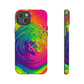 Bespattered Facade Tasty Neon Swirl Tough Case