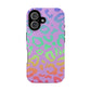 Bespattered Facade Rainbow Leopard Impact-Resistant Case