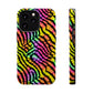 Bespattered Facade Feral Neon Tie Dye MagSafe Tough Case