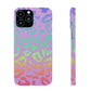 Bespattered Facade Rainbow Leopard Snap Case