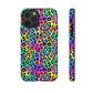 Bespattered Facade Candy Coated Neon Leopard Tough Case