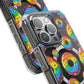 Bespattered Facade Rainbow Sprinkle Donut MagSafe Clear Impact Cases