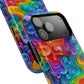 Bespattered Facade Rainbow Swirls MagSafe Tough Case