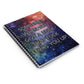 Bespattered Facade Rainbow "Give a F*ck" Spiral Notebook - Lined Pages
