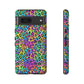 Bespattered Facade Candy Coated Neon Leopard Tough Case