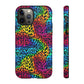 Bespattered Facade Rainbow Animal Print Tough Case