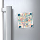 Bespattered Facade "The Lioness" Refrigerator Magnet