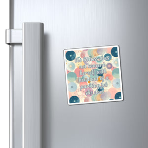 Bespattered Facade "The Lioness" Refrigerator Magnet