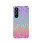 Bespattered Facade Rainbow Leopard Snap Case