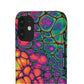 Bespattered Facade Neon Butterfly Snap Case