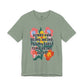 "Sorry for Being Weird" Bella Canvas Unisex Jersey Short Sleeve Tee T-Shirt