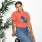 Bespattered Facade Rainbow Ally Gator Colorful LGBTQ+ Pride Premium Unisex Comfort Colors Garment Dyed 100% Cotton T-Shirt