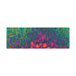 Bespattered Facade Neon Butterfly Stretched Matte Canvas Art Prints | Multiple Sizes