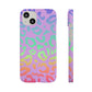 Bespattered Facade Rainbow Leopard Snap Case