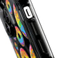 Bespattered Facade Rainbow Sprinkle Donut MagSafe Clear Impact Cases