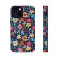 Bespattered Facade Colorful Flowers Impact-Resistant Case