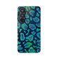 Bespattered Facade Emerald Leopard Impact-Resistant Case