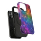 Bespattered Facade Rainbow Universe Impact-Resistant Case