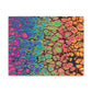 Bespattered Facade Neon Goodness Stretched Matte Canvas Art Prints | Multiple Sizes