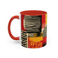 Modernist Textile Pattern Mug - 11oz