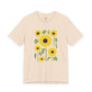Sunflowers Bella Canvas Unisex Jersey Short Sleeve Tee
