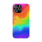 Bespattered Facade Rainbow Heat Map Snap Case