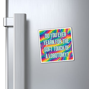 Bespattered Facade "Lobotomy" Refrigerator Magnet