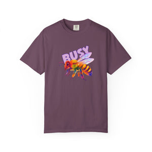 Bespattered Facade "Busy Bee" Colorful Premium Unisex Comfort Colors Garment Dyed 100% Cotton T-Shirt