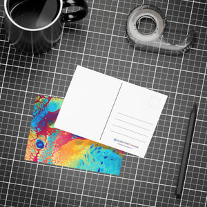 Bespattered Facade Rainbow Galaxy Postcards (no envelopes) | Sets of 10, 30, or 50