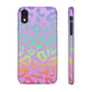 Bespattered Facade Rainbow Leopard Snap Case