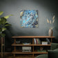 Bespattered Facade Fluid Art Abstract Painting Stretched Matte Canvas Art Prints | Multiple Sizes