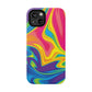 Bespattered Facade Vibrant Flow Impact-Resistant Case