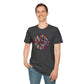 Bespattered Facade Rainbow Swirl Unisex Softstyle T-Shirt