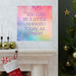 Bespattered Facade Treat Yourself Pastel Rainbow Giclée Archival Matte Paper Prints