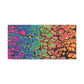 Bespattered Facade Neon Goodness Stretched Matte Canvas Art Prints | Multiple Sizes