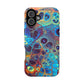 Bespattered Facade Intergalactic Rainbow Impact-Resistant Case