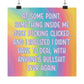 Bespattered Facade "Never Deal with BS Again" Giclée Archival Matte Paper Prints