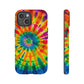 Bespattered Facade Rainbow Tie Dye Tough Case