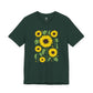 Sunflowers Bella Canvas Unisex Jersey Short Sleeve Tee
