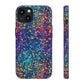 Bespattered Facade Party Time Rainbow Confetti Dots Tough Case
