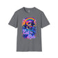 Bespattered Facade Whimsical "Eat the Rich" Orcas Unisex Softstyle T-Shirt
