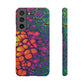 Bespattered Facade Neon Butterfly Snap Case