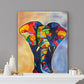 Elephant in a Vibrant Colors - Art Prints