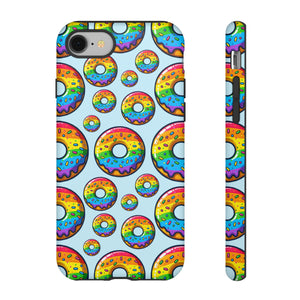 Bespattered Facade Rainbow Sprinkle Donut Tough Case